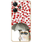 Чехол BoxFace Infinix Hot 30i Raining Hearts