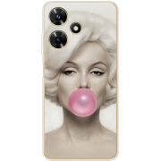 Чехол BoxFace Infinix Hot 30i Marilyn Monroe Bubble Gum