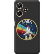 Черный чехол BoxFace Infinix Hot 30i NASA