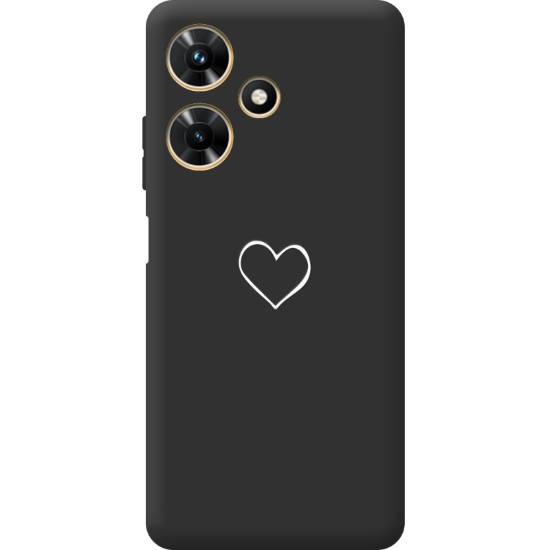 Черный чехол BoxFace Infinix Hot 30i My Heart