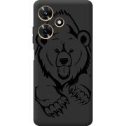 Черный чехол BoxFace Infinix Hot 30i Grizzly Bear