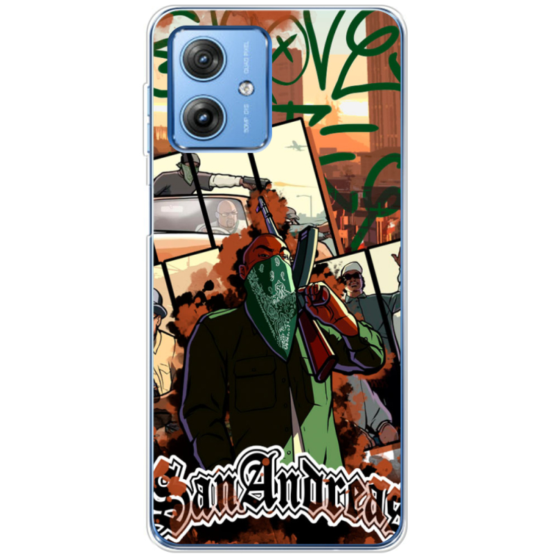 Чехол BoxFace Motorola G54 Power GTA San Andreas