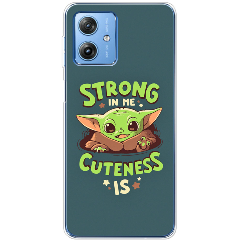 Чехол BoxFace Motorola G54 Power Strong in me Cuteness is