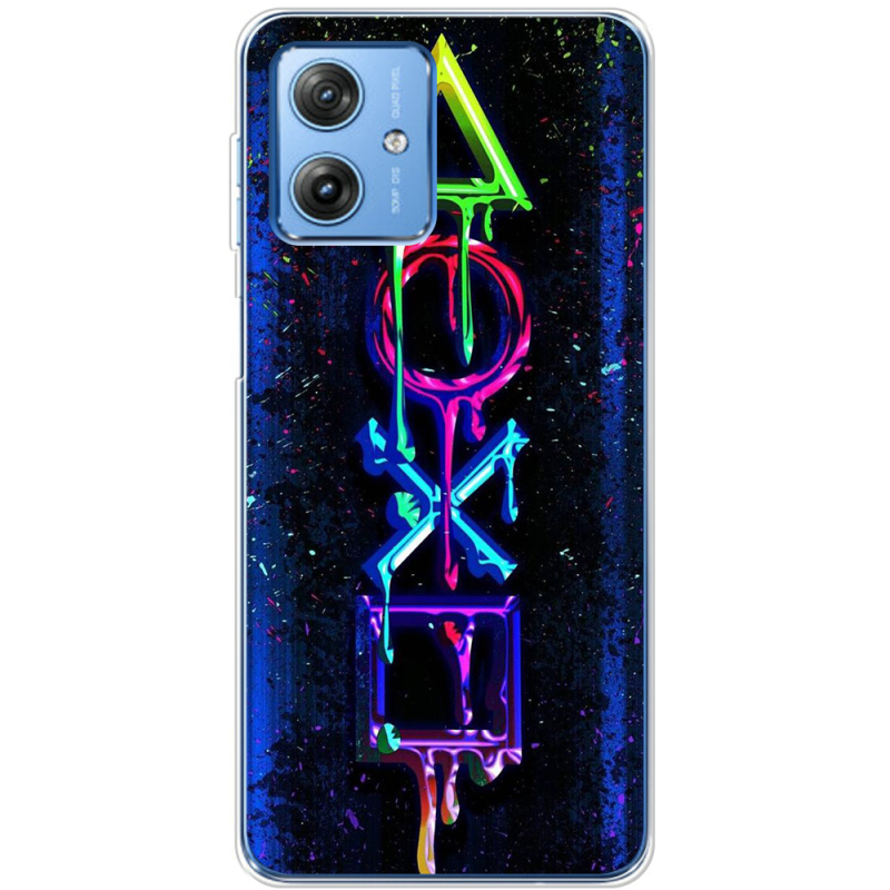 Чехол BoxFace Motorola G54 Power Graffiti symbols