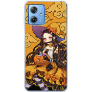 Чехол BoxFace Motorola G54 Power Kamado Nezuko Halloween