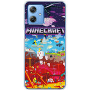 Чехол BoxFace Motorola G54 Power Minecraft World Beyond