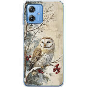 Чехол BoxFace Motorola G54 Power Christmas Owl