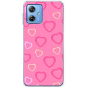 Чехол BoxFace Motorola G54 Power Sugar Hearts