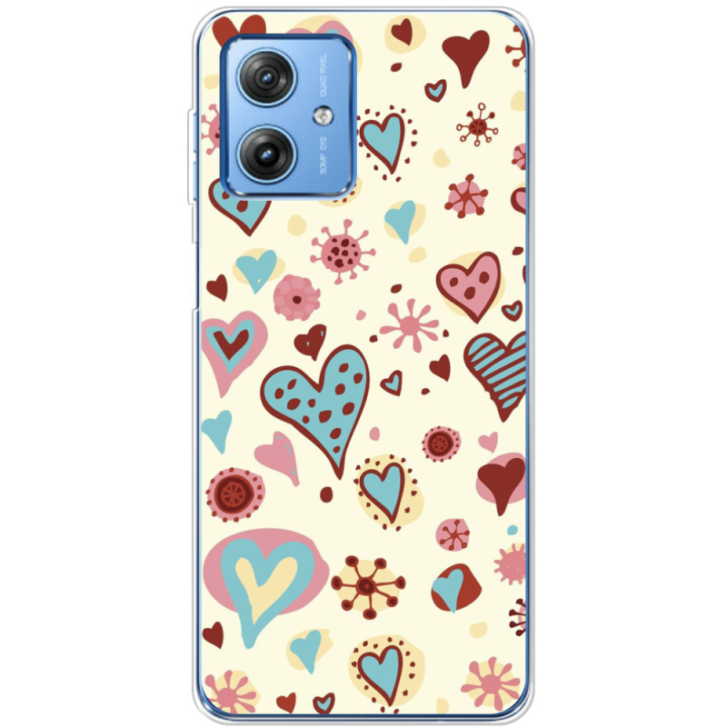 Чехол BoxFace Motorola G54 Power Be my Valentine