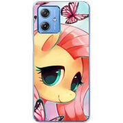 Чехол BoxFace Motorola G54 Power My Little Pony Fluttershy