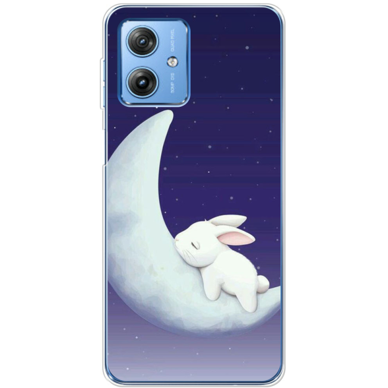 Чехол BoxFace Motorola G54 Power Moon Bunny