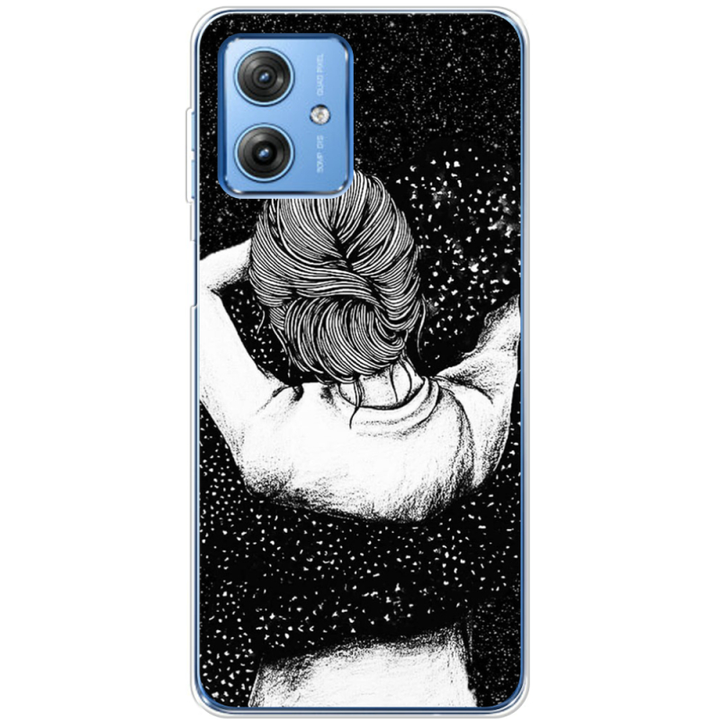 Чехол BoxFace Motorola G54 Power Hugging Stars