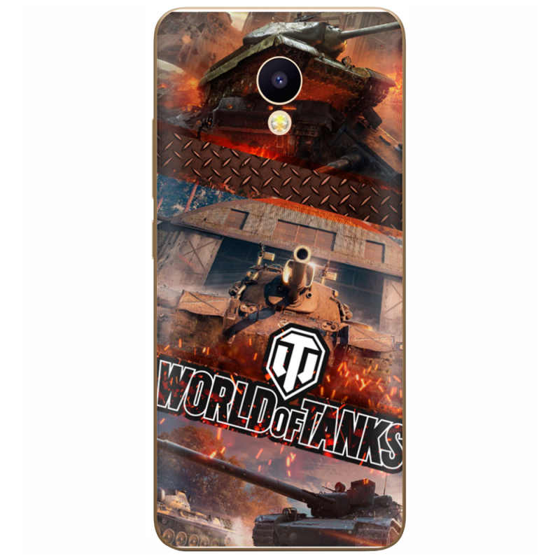 Чехол Uprint Meizu M5C World Of Tanks
