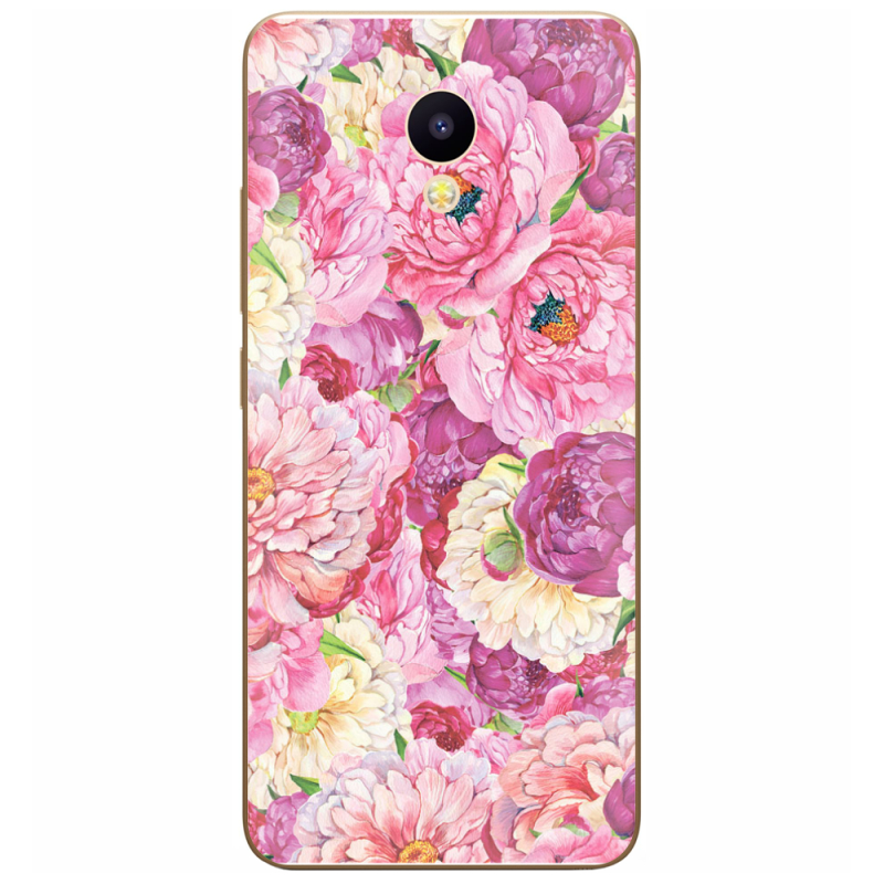 Чехол Uprint Meizu M5C Pink Peonies
