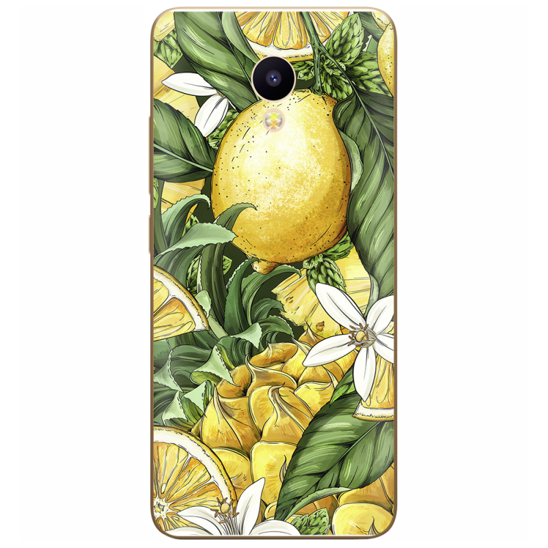 Чехол Uprint Meizu M5C Lemon Pattern