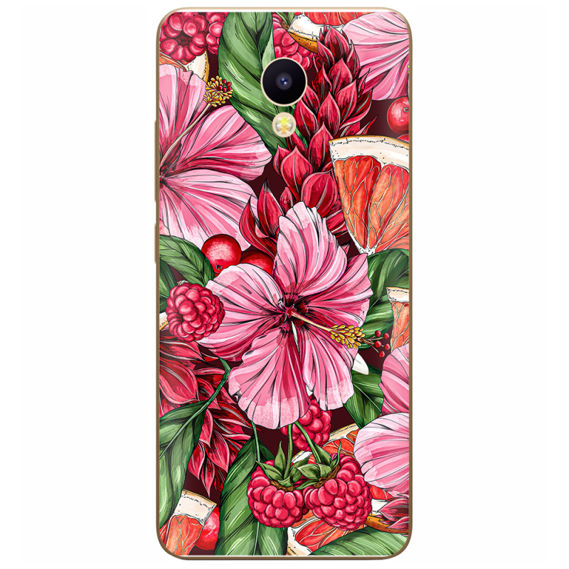 Чехол Uprint Meizu M5C Tropical Flowers