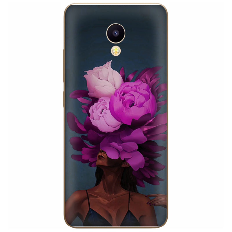 Чехол Uprint Meizu M5C Exquisite Purple Flowers