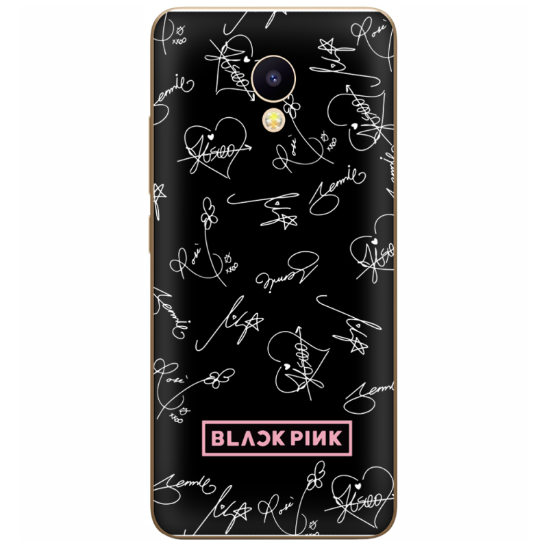 Чехол Uprint Meizu M5C Blackpink автограф