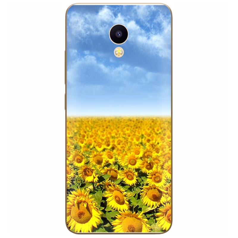 Чехол Uprint Meizu M5C Подсолнухи