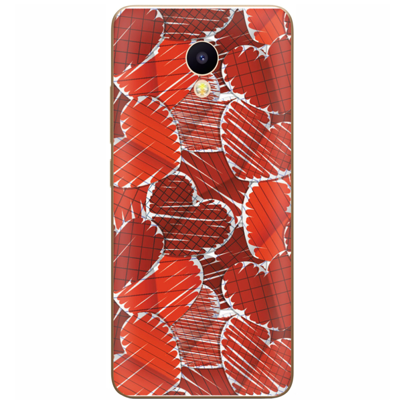 Чехол Uprint Meizu M5C Heart Strings