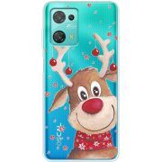 Прозрачный чехол BoxFace Blackview Oscal C30 Winter Deer