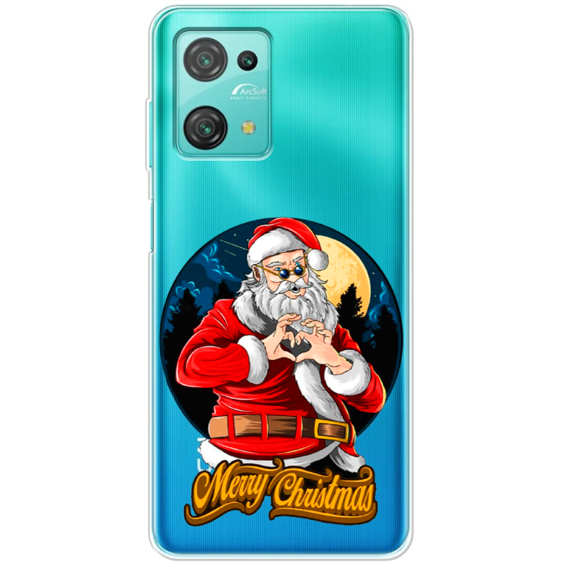 Прозрачный чехол BoxFace Blackview Oscal C30 Cool Santa