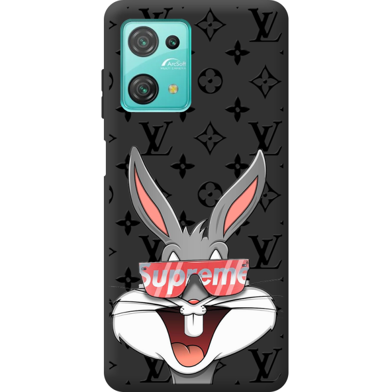 Черный чехол BoxFace Blackview Oscal C30 looney bunny