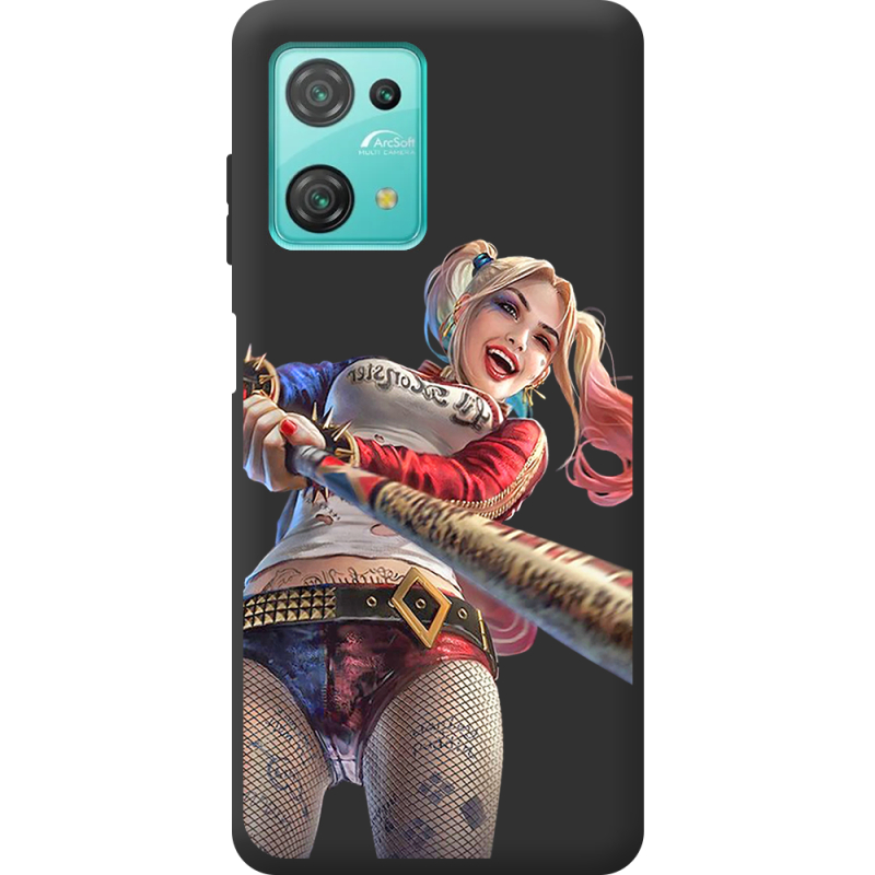 Черный чехол BoxFace Blackview Oscal C30 Happy Harley Quinn