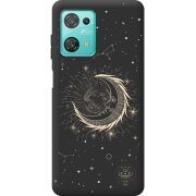 Черный чехол BoxFace Blackview Oscal C30 Moon