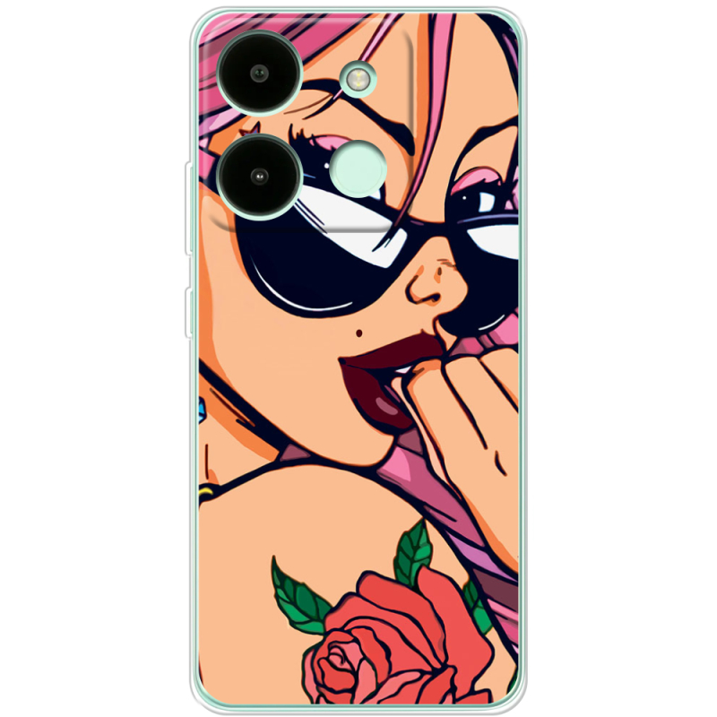 Чехол BoxFace Infinix Smart 7 HD Pink Girl