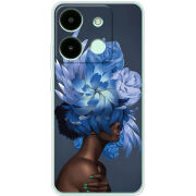Чехол BoxFace Infinix Smart 7 HD Exquisite Blue Flowers