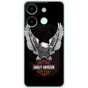 Чехол BoxFace Infinix Smart 7 HD Harley Davidson and eagle