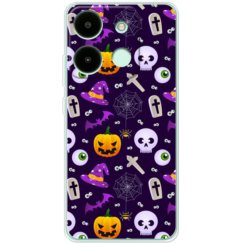 Чехол BoxFace Infinix Smart 7 HD Halloween Purple Mood