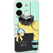 Прозрачный чехол BoxFace Infinix Smart 7 HD Fashion Pug