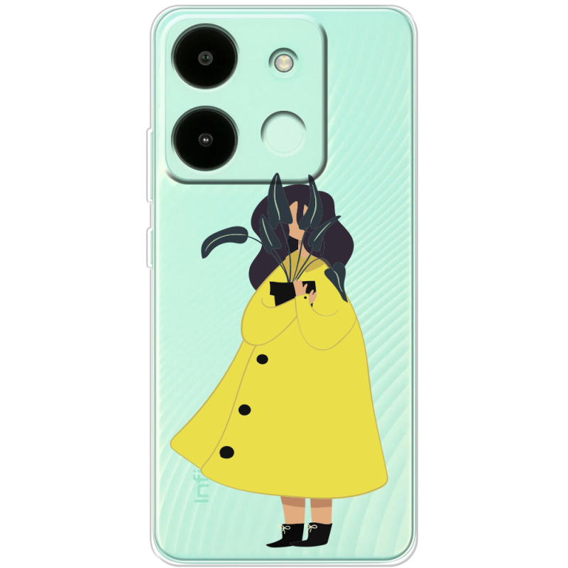 Прозрачный чехол BoxFace Infinix Smart 7 HD Just a Girl