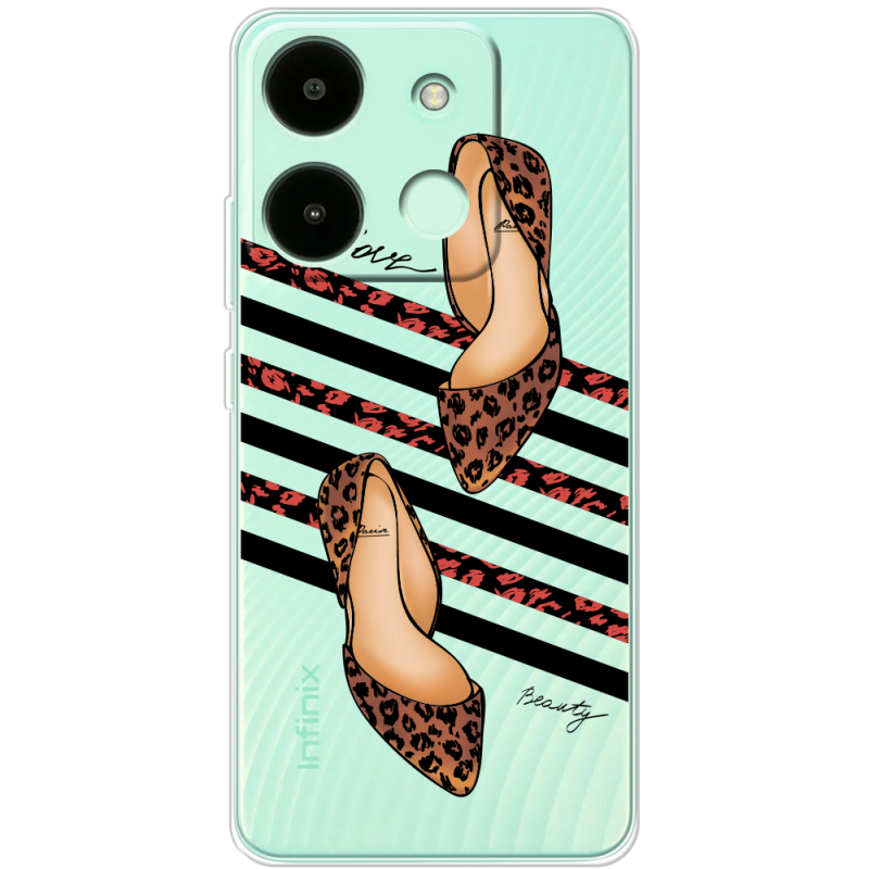 Прозрачный чехол BoxFace Infinix Smart 7 HD Love Beauty