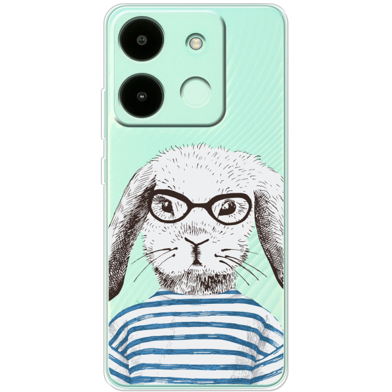 Прозрачный чехол BoxFace Infinix Smart 7 HD MR. Rabbit