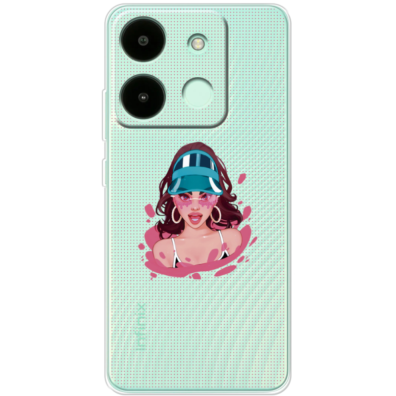 Прозрачный чехол BoxFace Infinix Smart 7 HD Selena Gomez