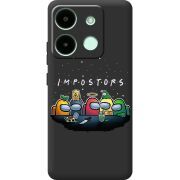 Черный чехол BoxFace Infinix Smart 7 HD Among Us Impostors