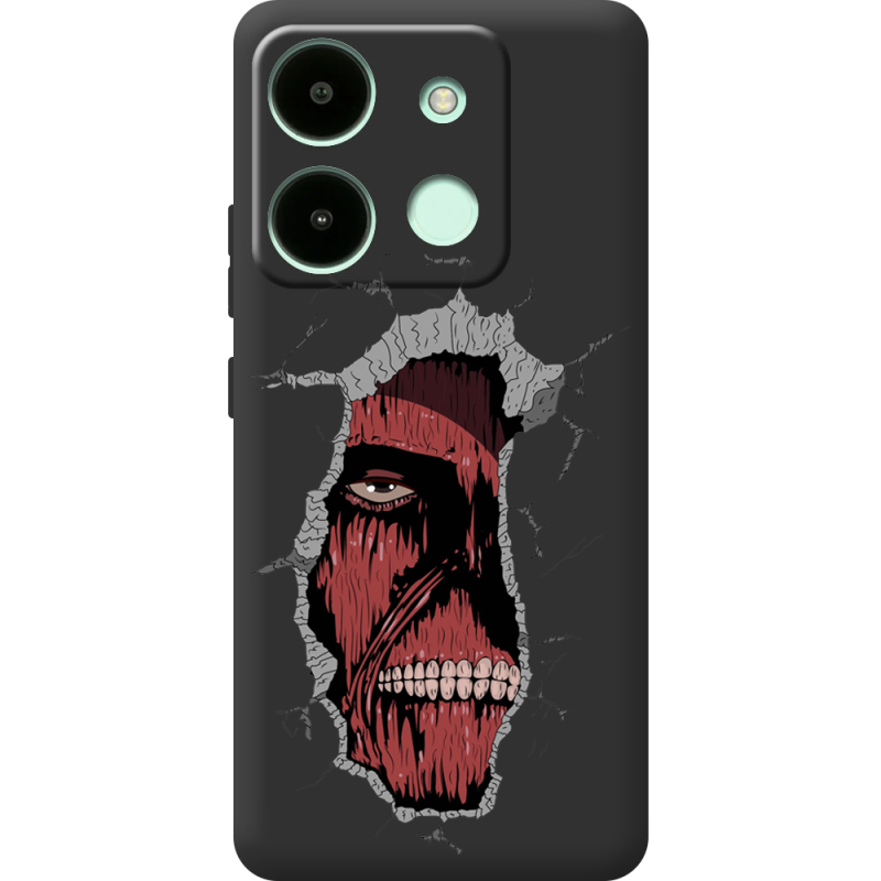 Черный чехол BoxFace Infinix Smart 7 HD Нападение на Титана