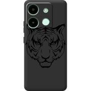 Черный чехол BoxFace Infinix Smart 7 HD Tiger