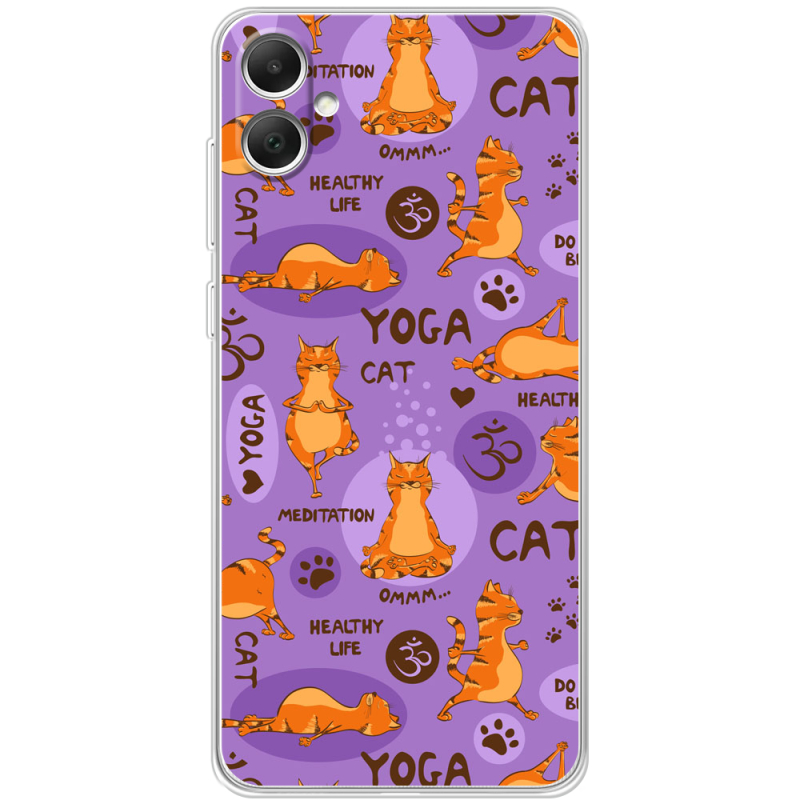 Чехол BoxFace Samsung Galaxy A05 (A055) Yoga Cat