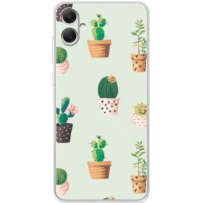 Чехол BoxFace Samsung Galaxy A05 (A055) L-green Cacti