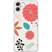 Чехол BoxFace Samsung Galaxy A05 (A055) Line Flowers