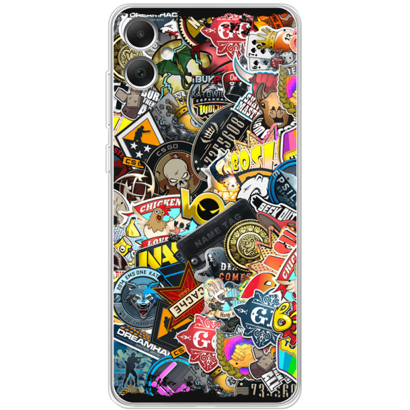 Чехол BoxFace Samsung Galaxy A05 (A055) CS:Go Stickerbombing