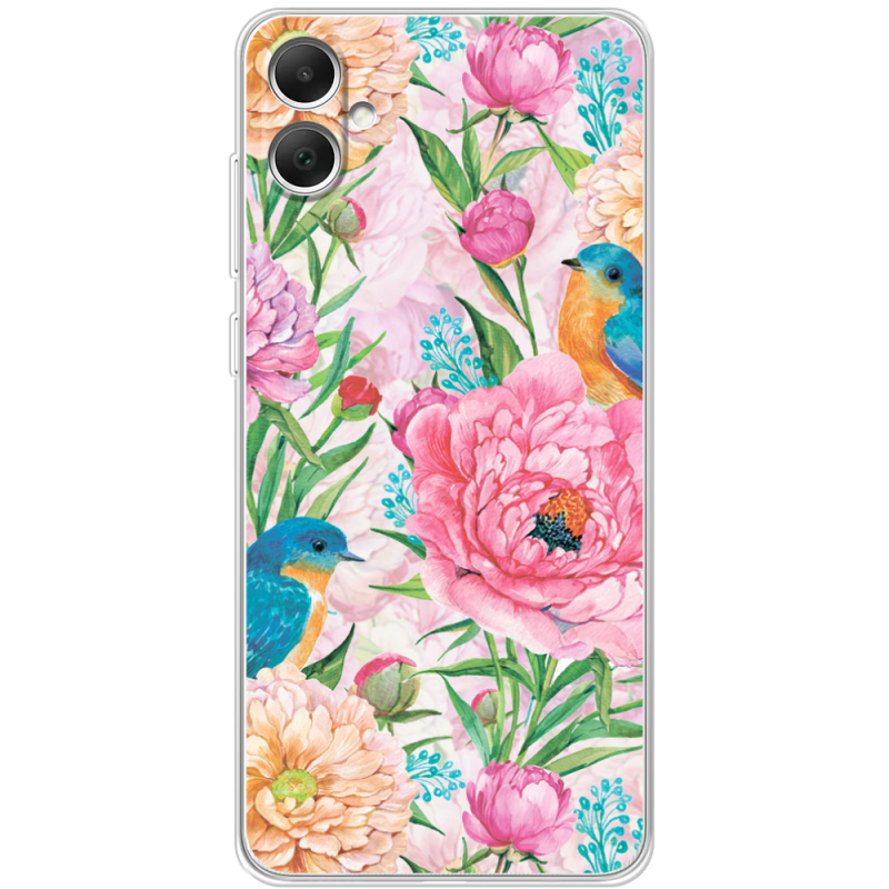 Чехол BoxFace Samsung Galaxy A05 (A055) Birds in Flowers