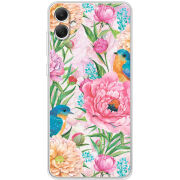 Чехол BoxFace Samsung Galaxy A05 (A055) Birds in Flowers