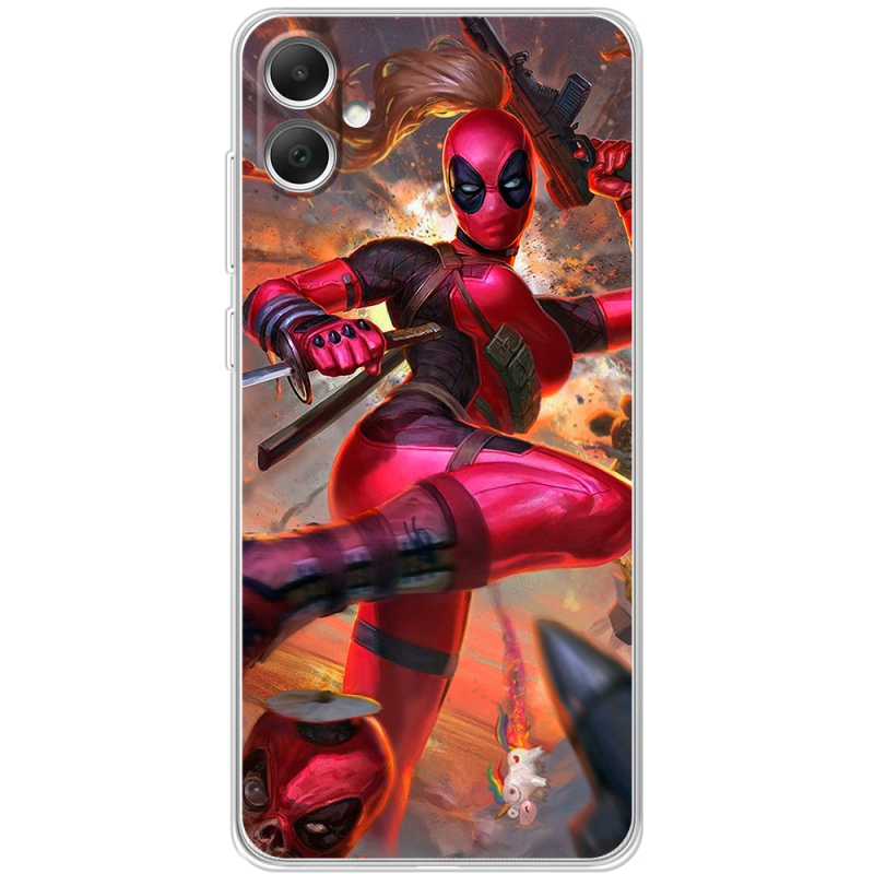 Чехол BoxFace Samsung Galaxy A05 (A055) Woman Deadpool