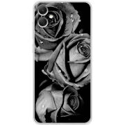 Чехол BoxFace Samsung Galaxy A05 (A055) Black and White Roses