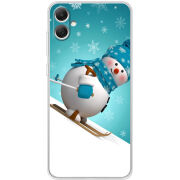 Чехол BoxFace Samsung Galaxy A05 (A055) Skier Snowman